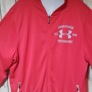 Under Armour knit Jersey style men's XxL jacket